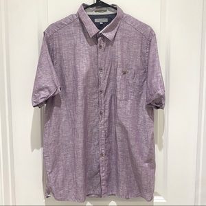 Men’s Ted Baker Short Sleeve Button Down Top